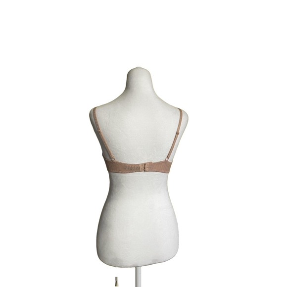 Women's Nautica Intimates Bra 34B Beige - Picture 3 of 4